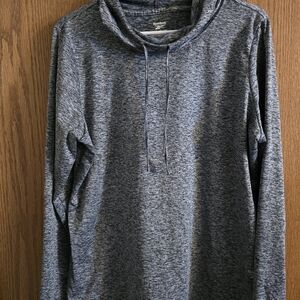 Reebok Gray Hooded Sweatshirt